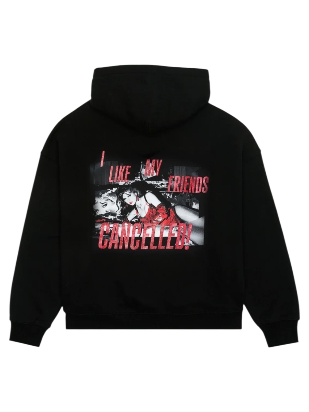 NEW TAYLOR SWIFT OFFICIAL MERCHANDISE I Like My Friends Cancelled! Hoodie Medium